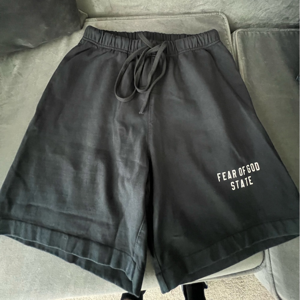 Fear of God State Black Athletic Shorts